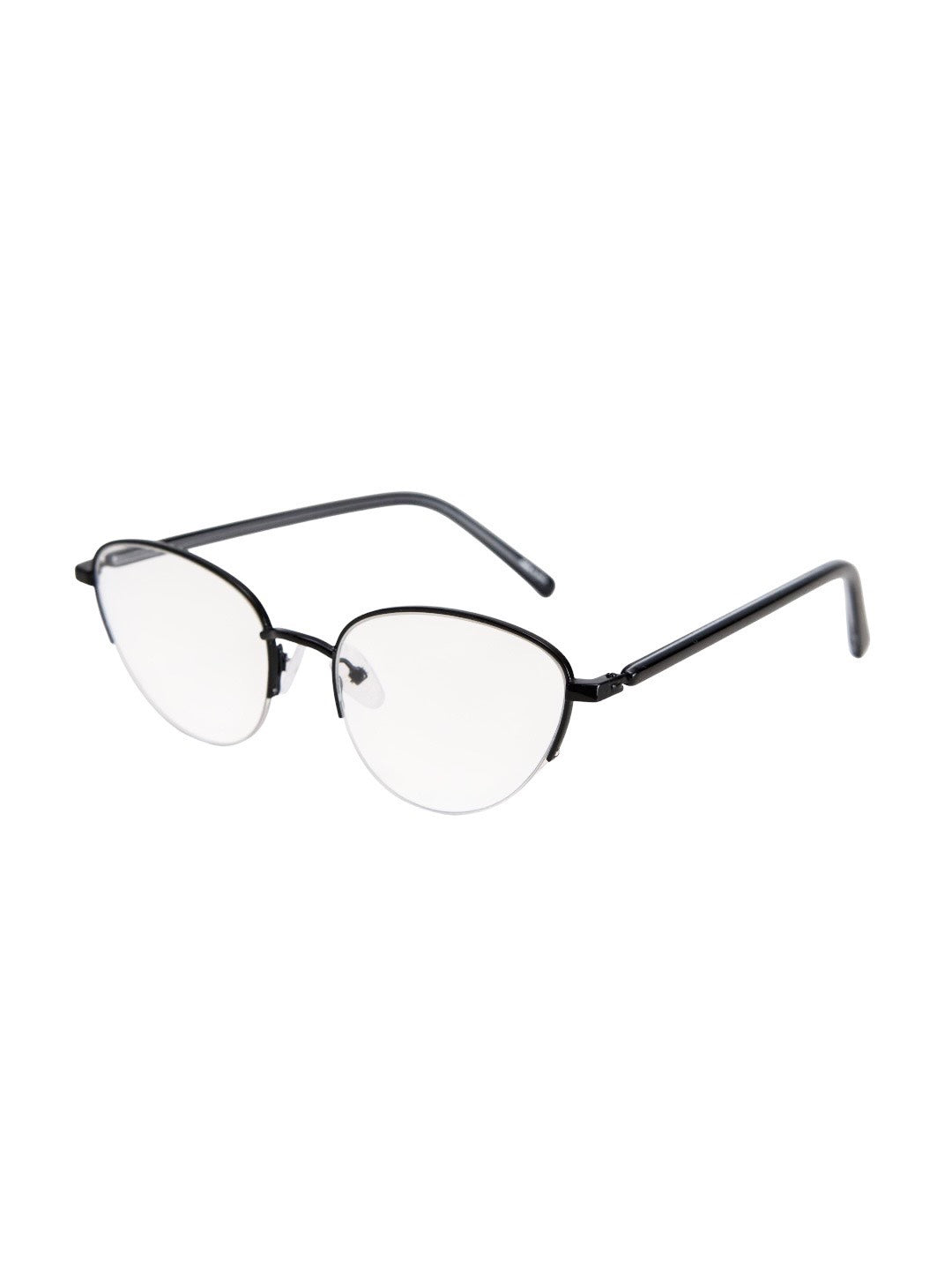受注制【Chikashitsu +】fox frame eyeglasses (2color)