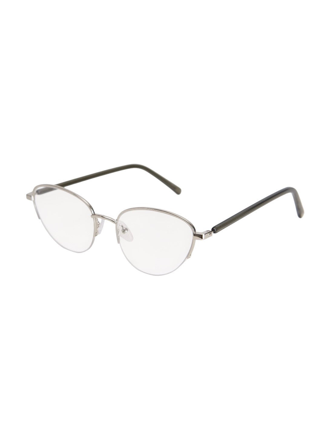 受注制【Chikashitsu +】fox frame eyeglasses (2color)