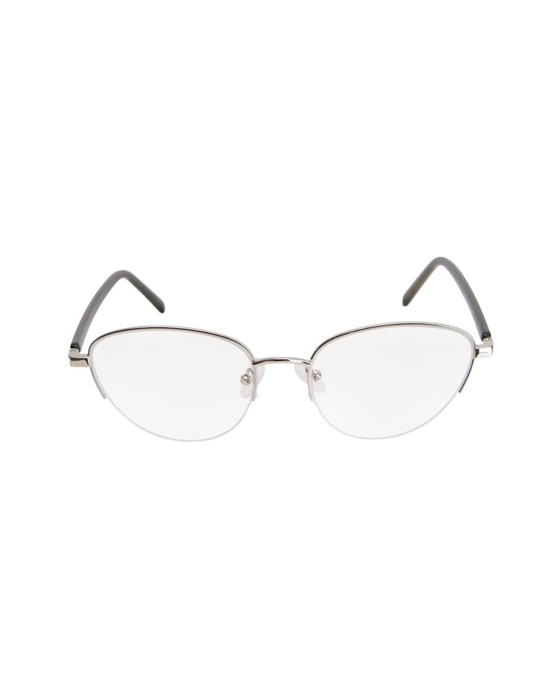 受注制【Chikashitsu +】fox frame eyeglasses (2color)