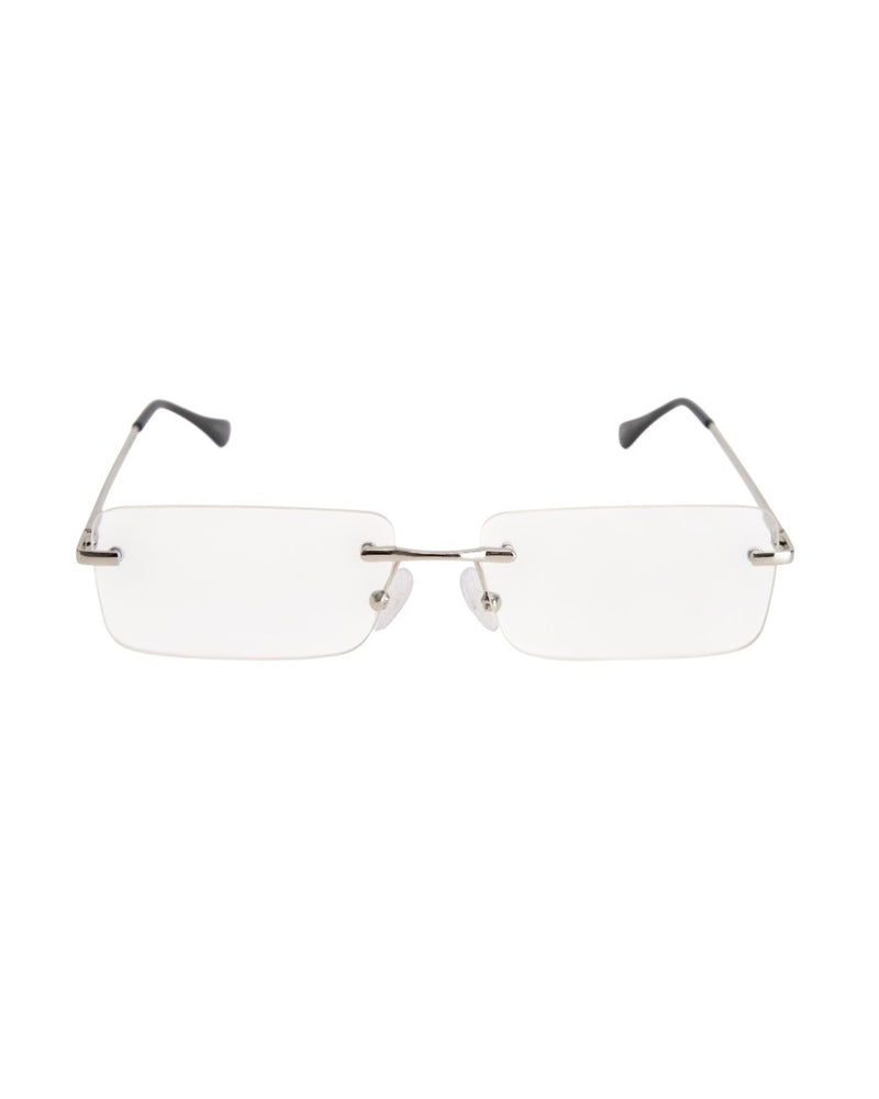 受注制【Chikashitsu +】rimless eyeglasses (2color)