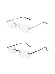 受注制【Chikashitsu +】rimless eyeglasses (2color)
