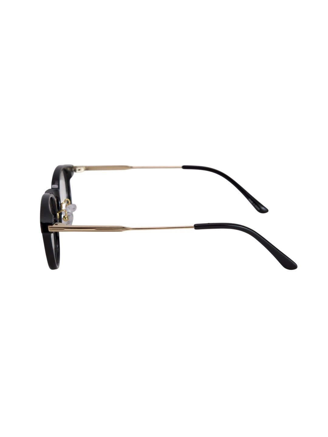 受注制【Chikashitsu +】silver temple boston eyeglasses (4color)