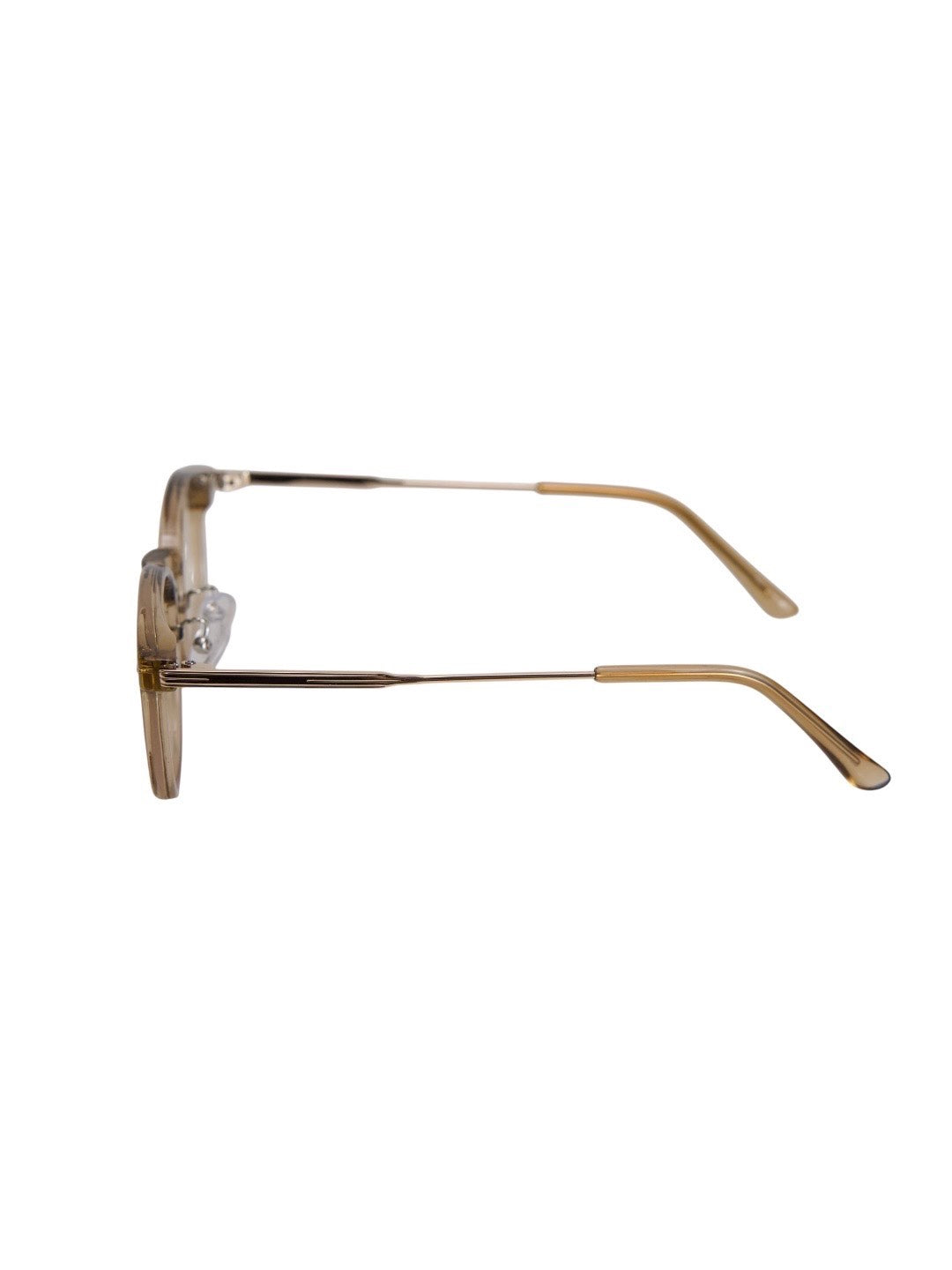 受注制【Chikashitsu +】silver temple boston eyeglasses (4color)