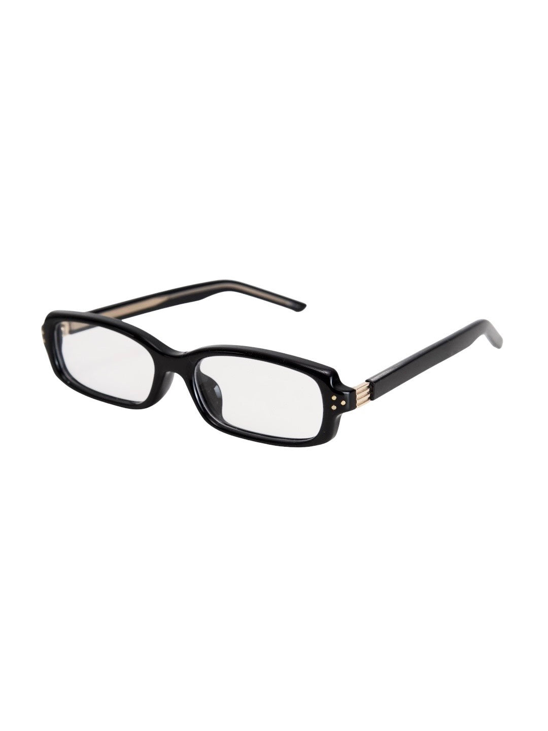 受注制【Chikashitsu +】slim square frame eyeglasses 2 (2color)