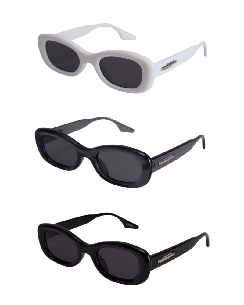 受注制【Chikashitsu +】square sunglasses (3color)
