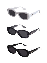 受注制【Chikashitsu +】square sunglasses (3color)