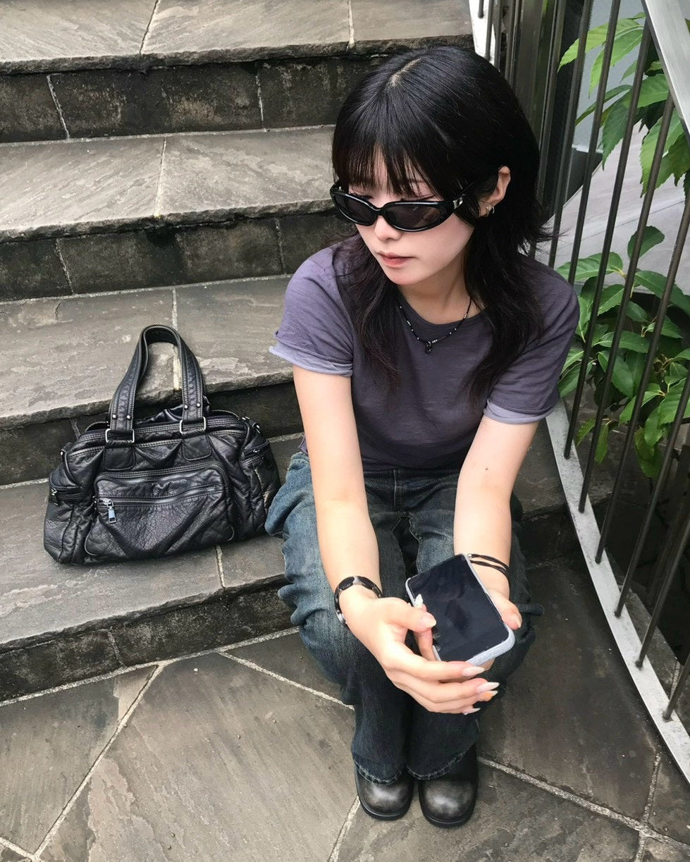 受注制【OaKS】vintage goggle-style sunglasses