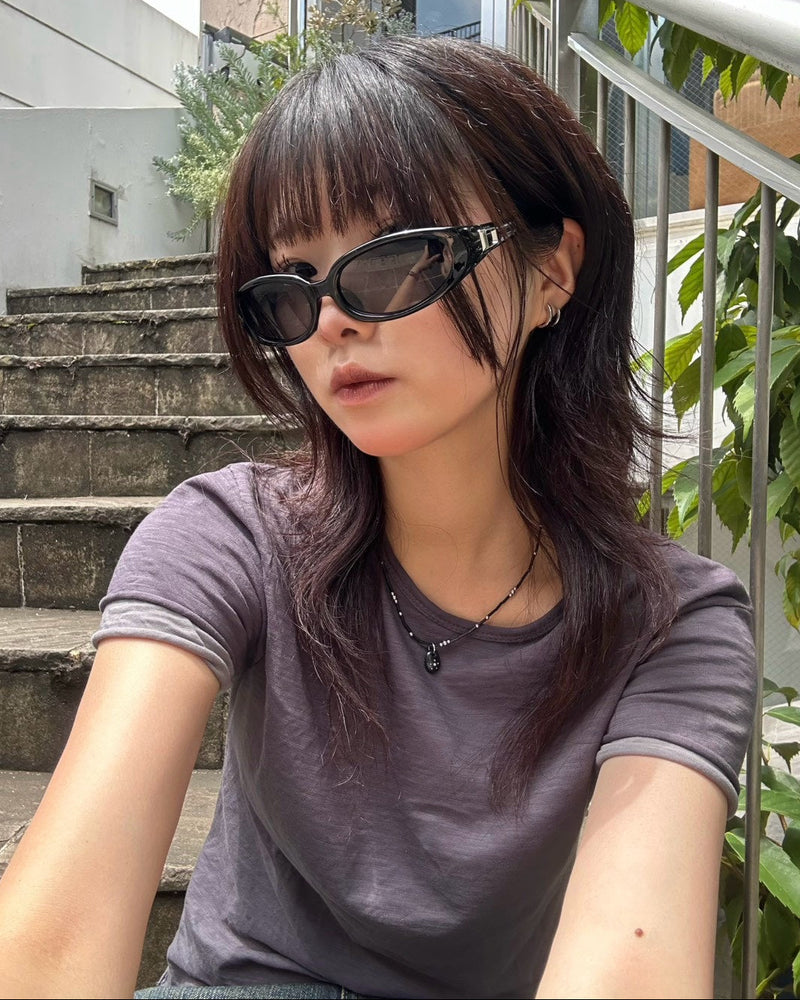 受注制【OaKS】vintage goggle-style sunglasses
