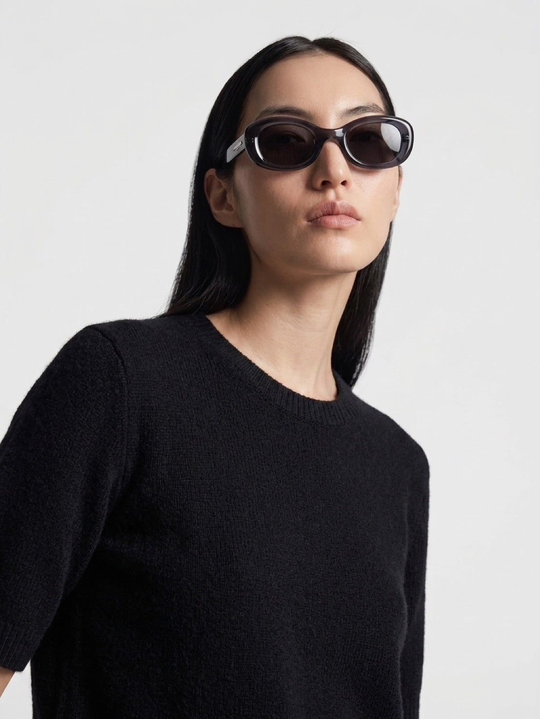 受注制【Chikashitsu +】square sunglasses (3color)