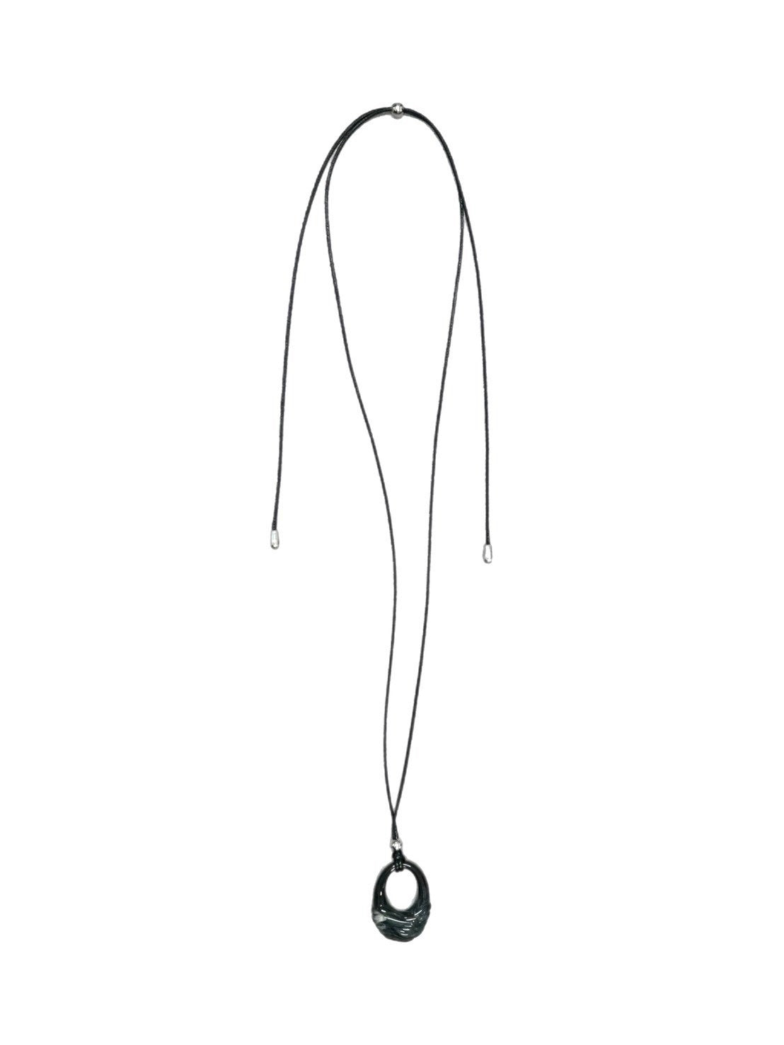受注制【OaKS】marble wave necklace (4color)