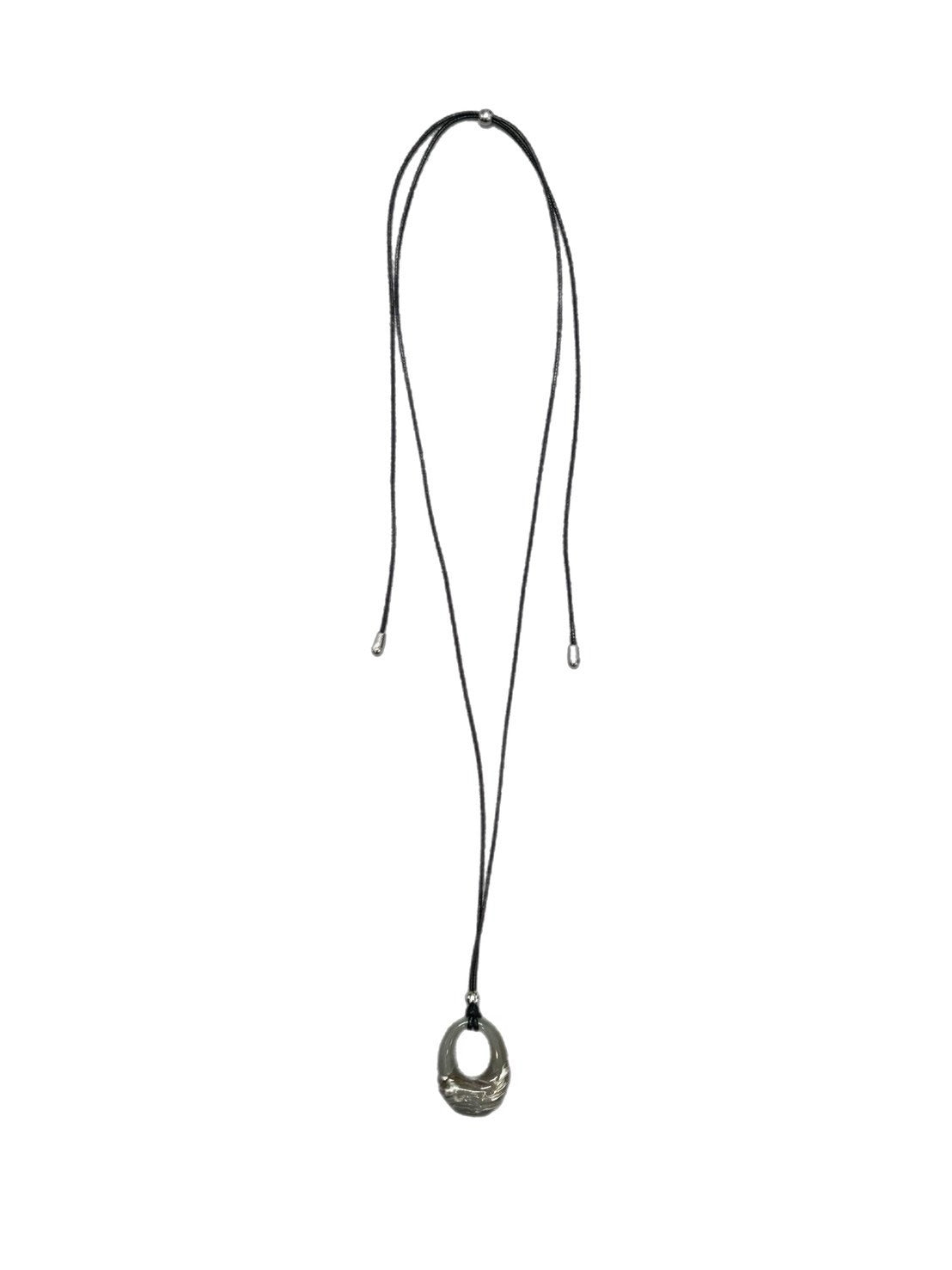 受注制【OaKS】marble wave necklace (4color)