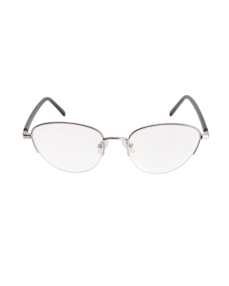 受注制【Chikashitsu +】fox frame eyeglasses (2color)
