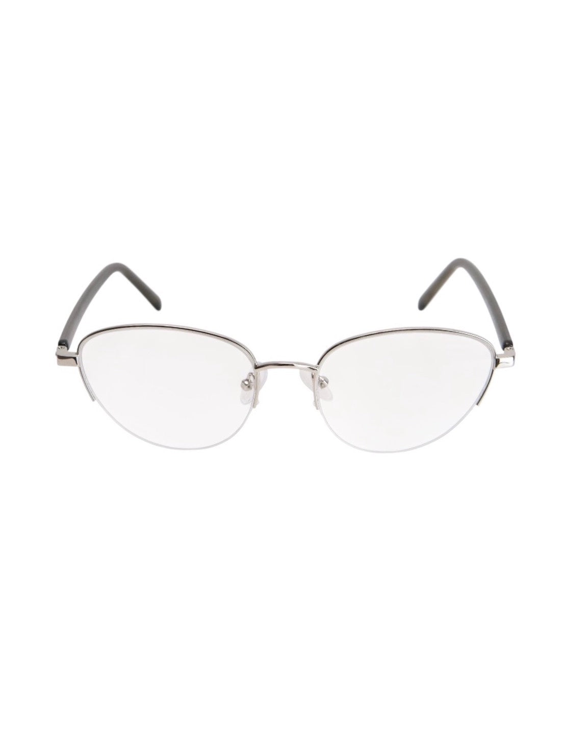 受注制【Chikashitsu +】fox frame eyeglasses (2color)