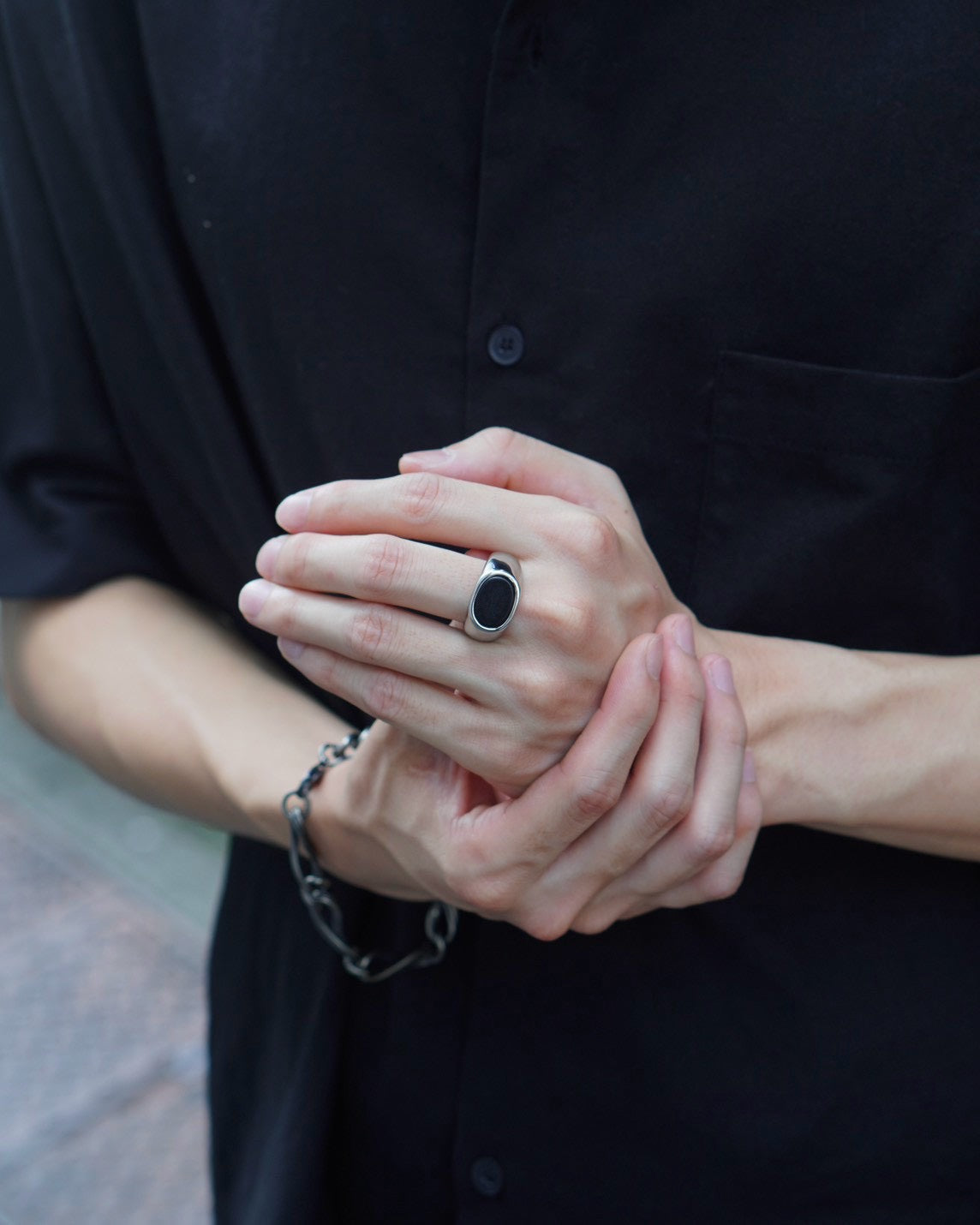 受注制【Chikashitsu +】design ring 40