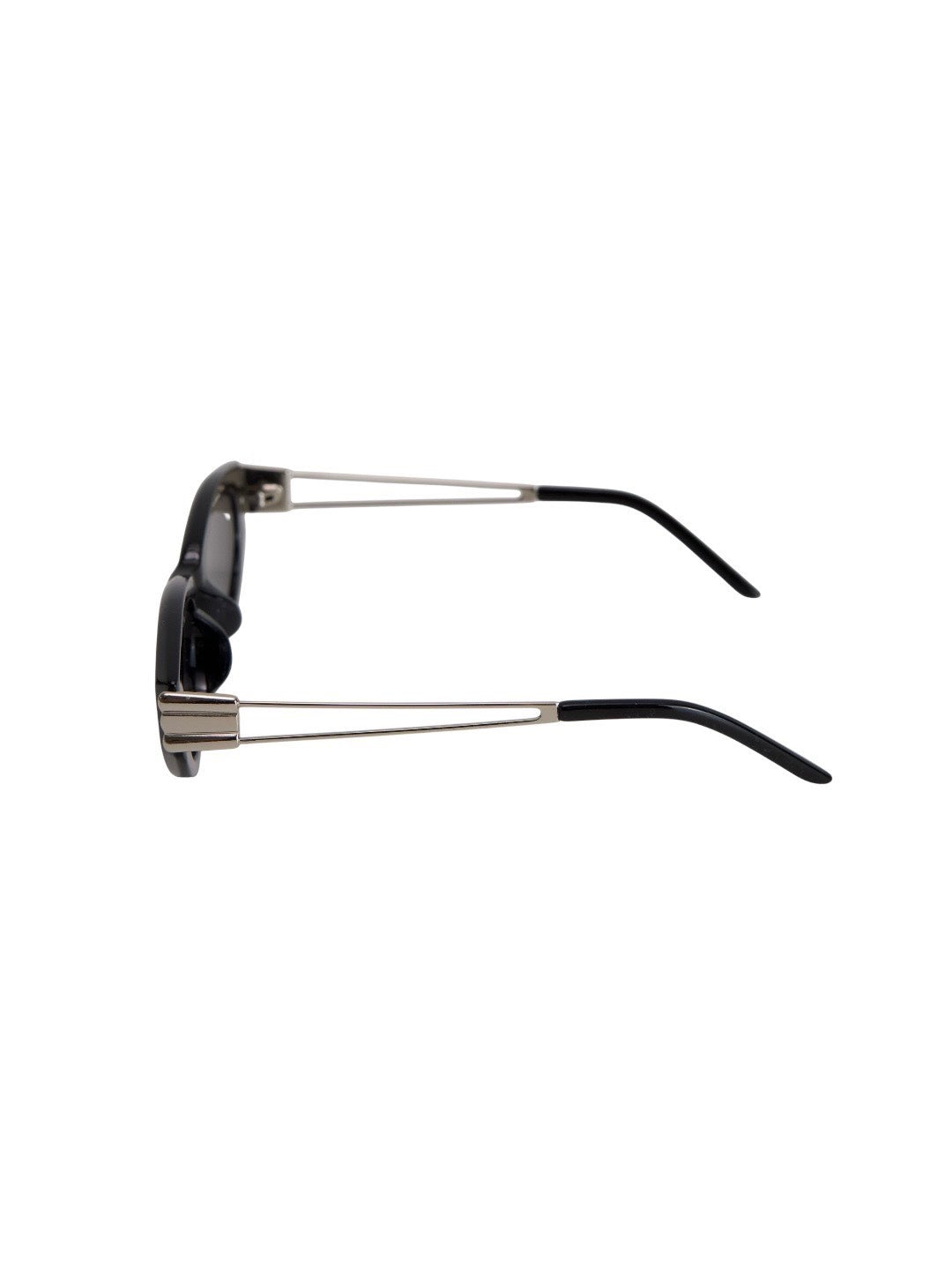 受注制【Chikashitsu +】silver temple square sunglasses (2color)