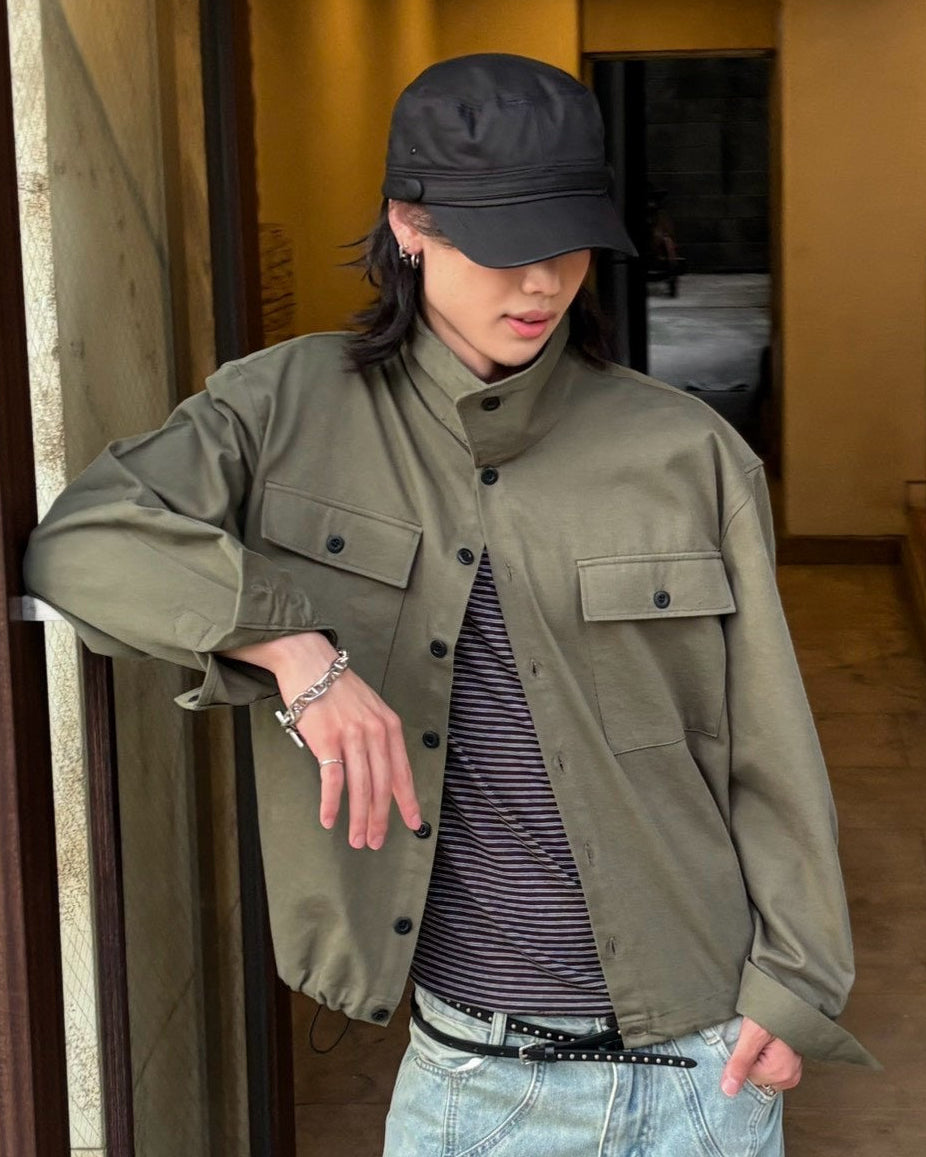 受注制【Chikashitsu +】classic work cap (2color)