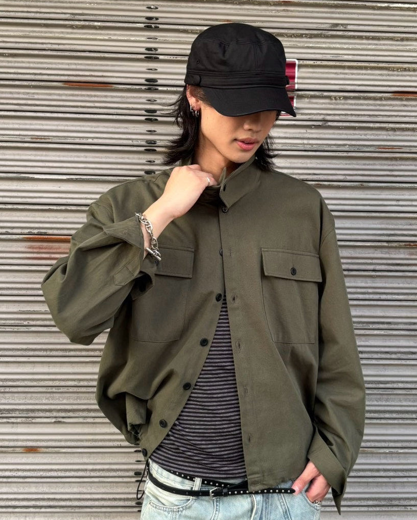 受注制【Chikashitsu +】classic work cap (2color)