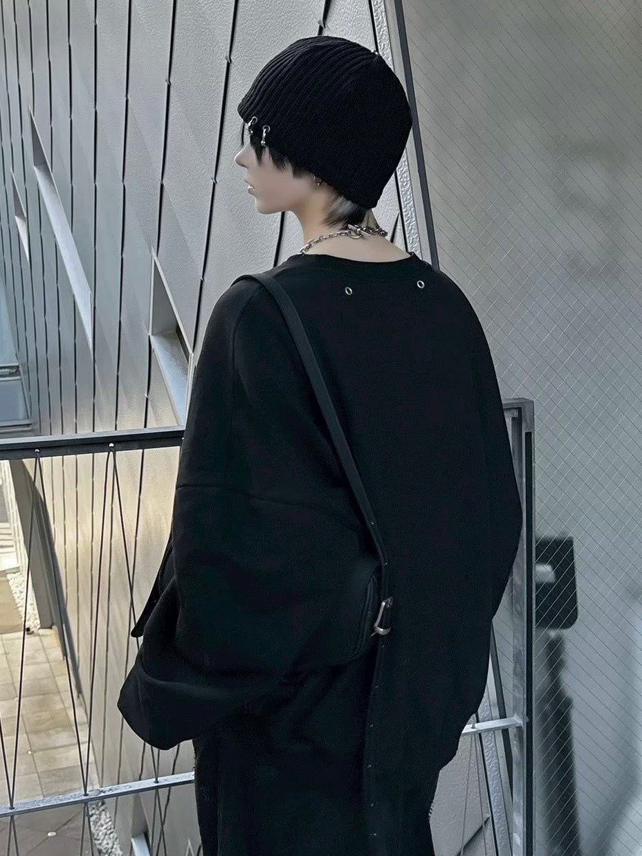 3/1 20:00発売 受注制【nmtc +】pierce sweat shirts / 【エヌエムティーシープラス】ピアススウェットシャツ