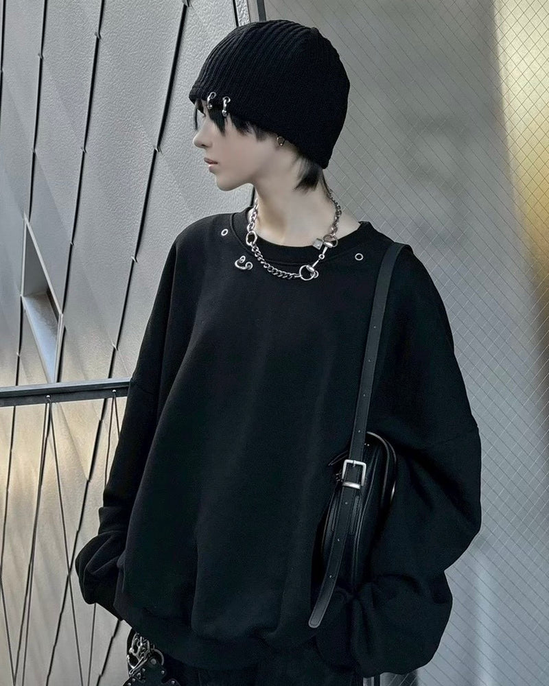 受注制【nmtc+】pierce sweat shirts