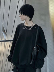 3/1 20:00発売 受注制【nmtc +】pierce sweat shirts / 【エヌエムティーシープラス】ピアススウェットシャツ