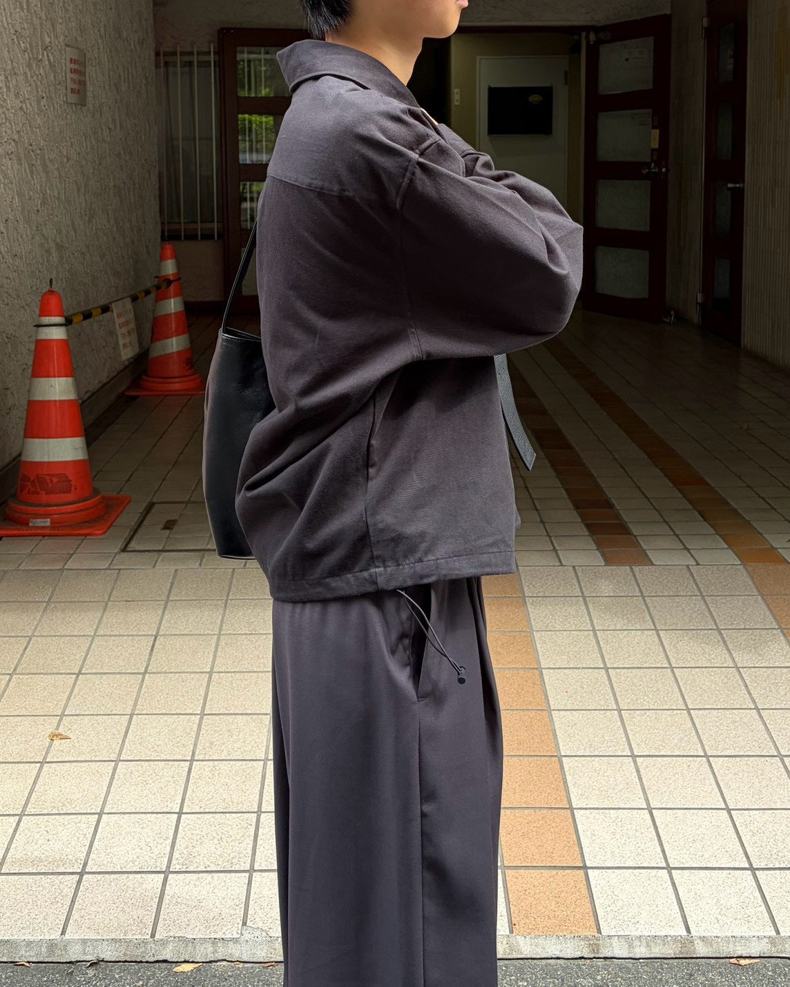 受注制【Chikashitsu +】multi pocket military jacket (2color)