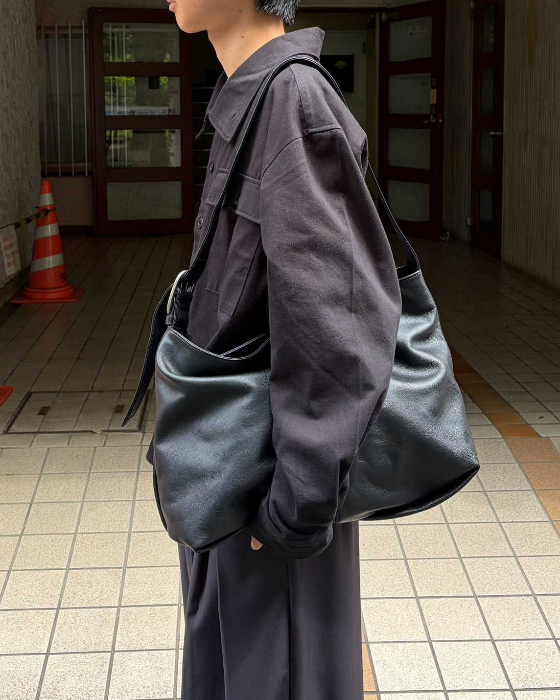 受注制【Chikashitsu +】multi pocket military jacket (2color)