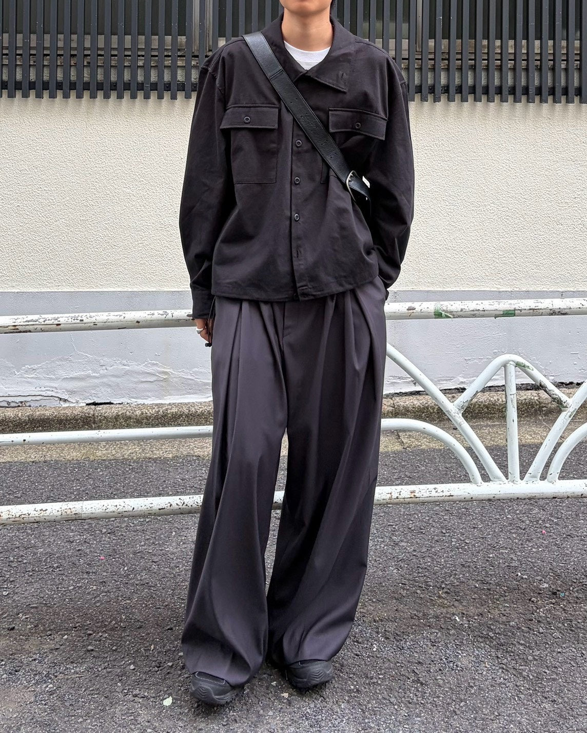 受注制【Chikashitsu +】multi pocket military jacket (2color)