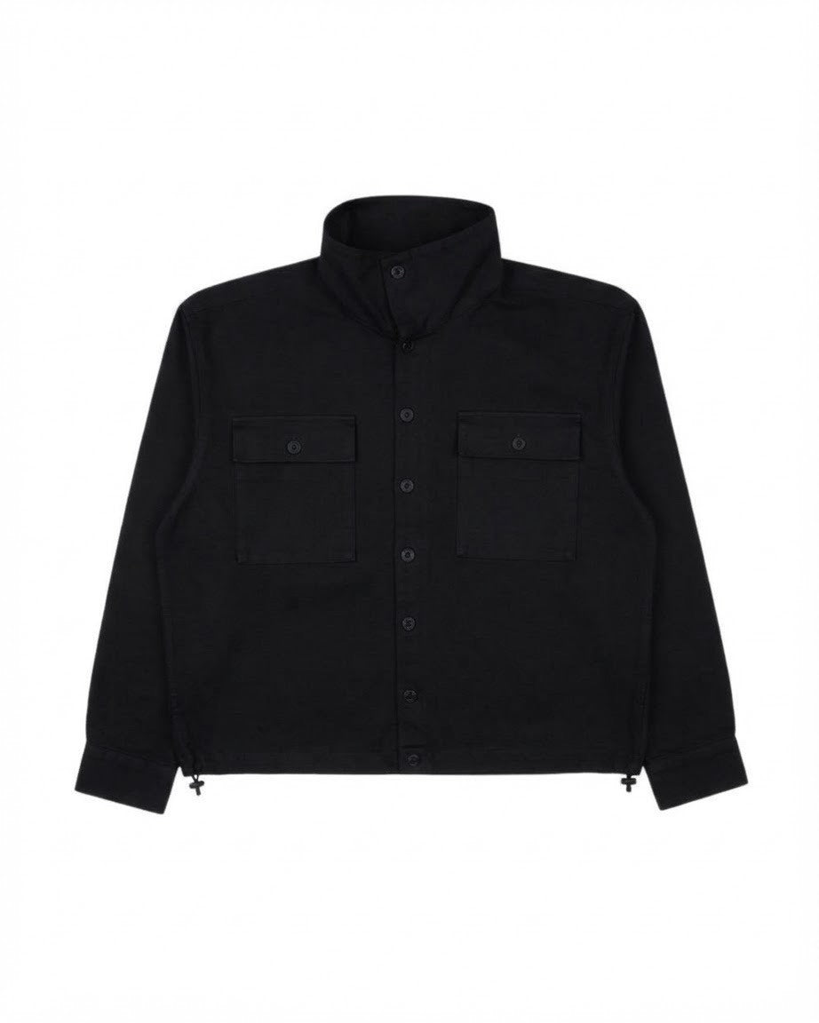 受注制【Chikashitsu +】multi pocket military jacket (2color)