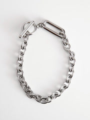 受注制【Chikashitsu +】clip hook chain bracelet