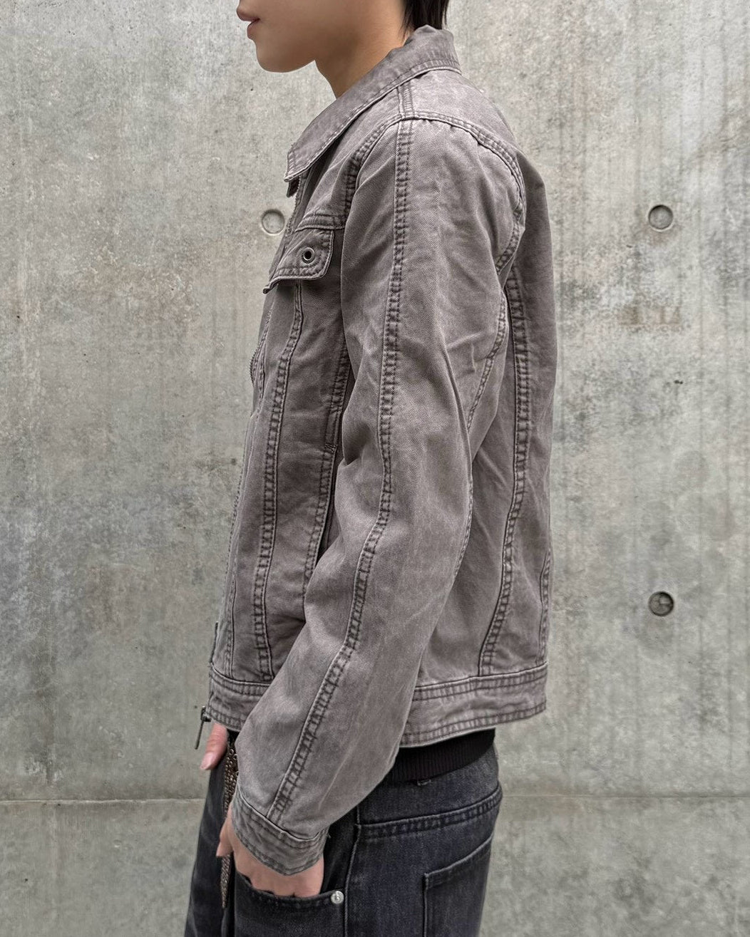 国際配送【Chikashitsu +】work taste light jacket