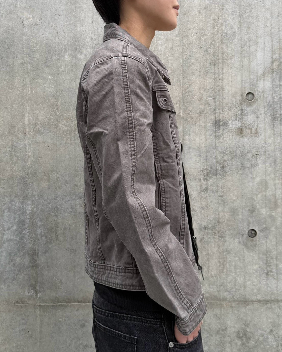 国際配送【Chikashitsu +】work taste light jacket