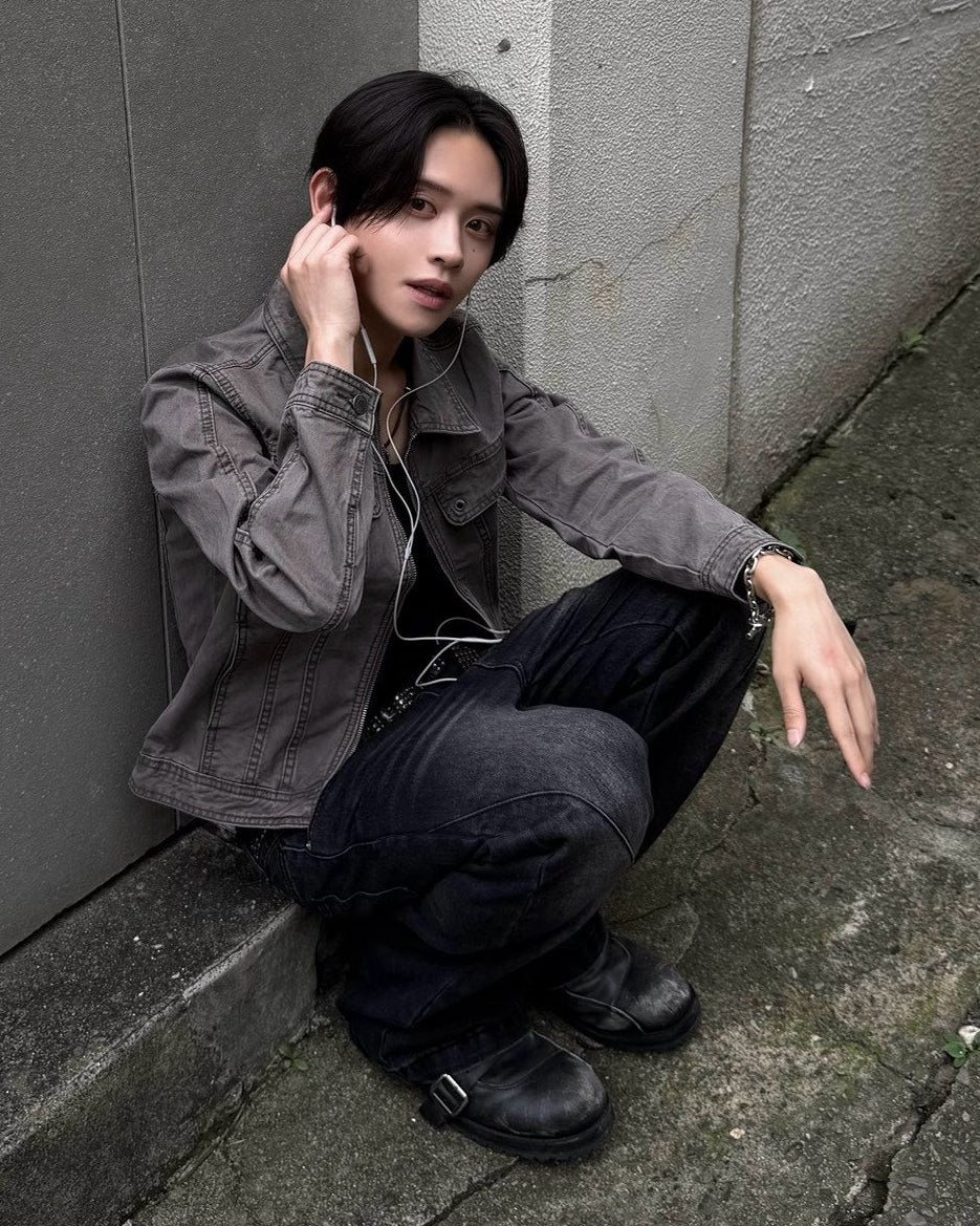 国際配送【Chikashitsu +】work taste light jacket