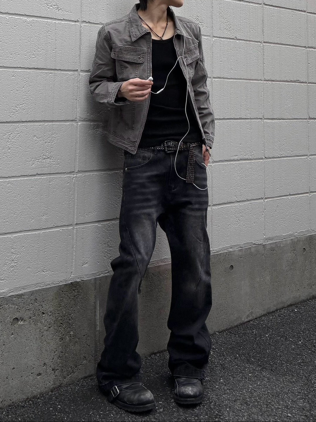国際配送【Chikashitsu +】work taste light jacket