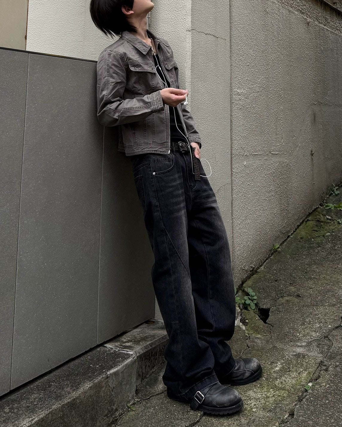 国際配送【Chikashitsu +】work taste light jacket
