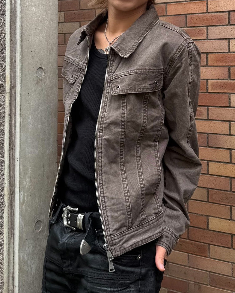 国際配送【Chikashitsu +】work taste light jacket