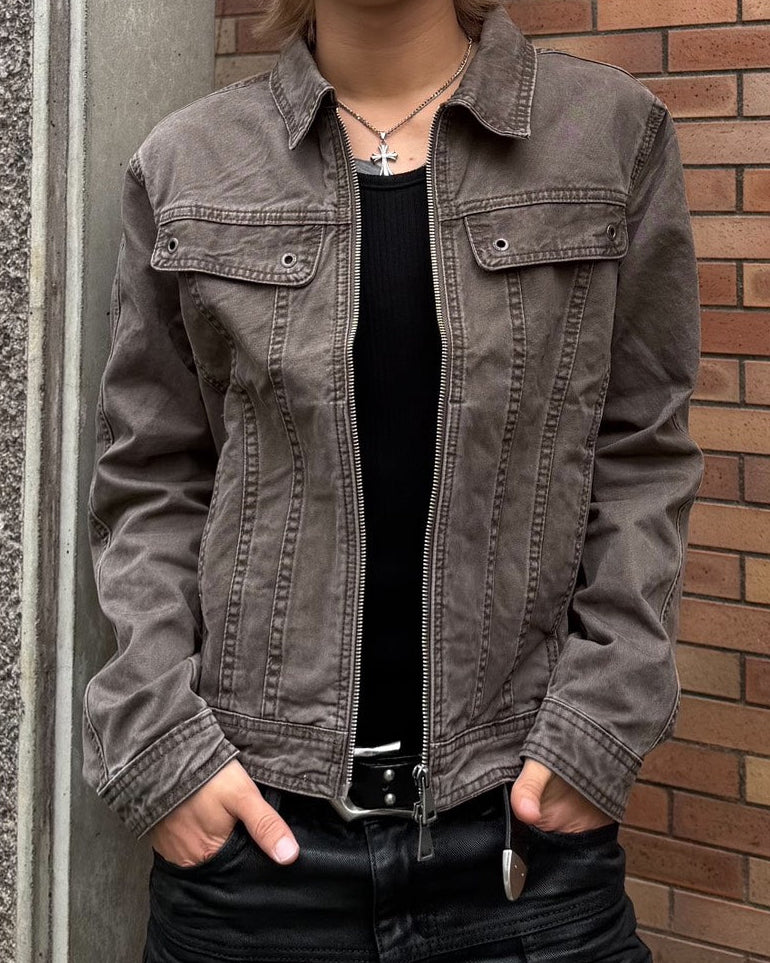 国際配送【Chikashitsu +】work taste light jacket
