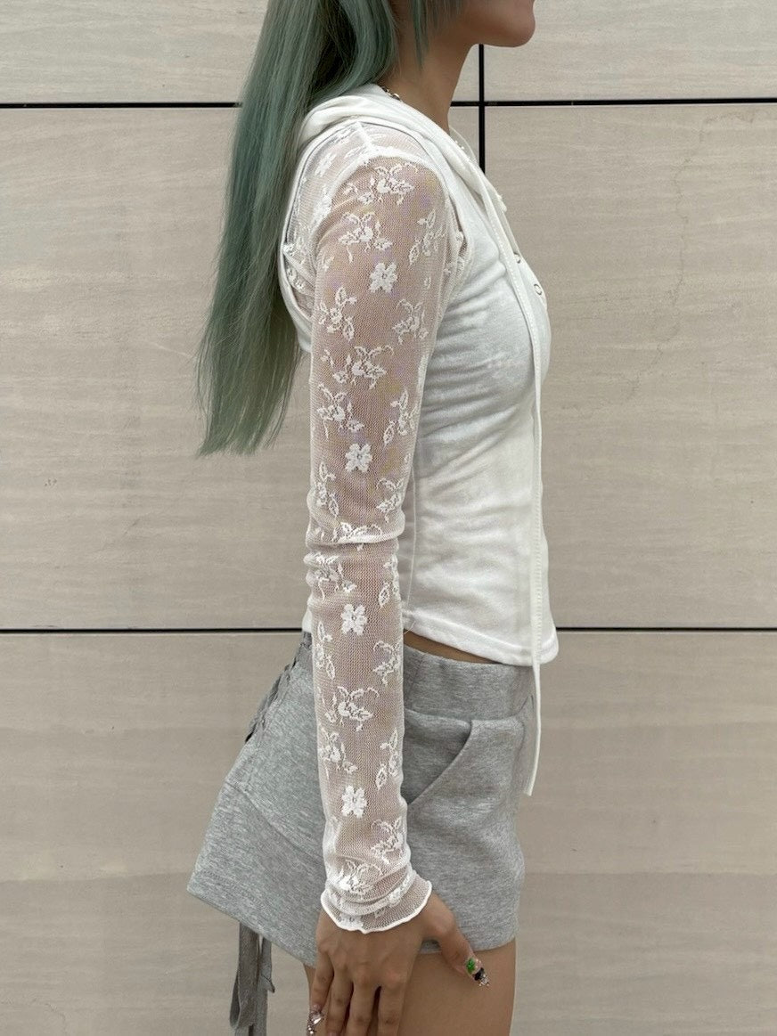 受注制【nmtc +】hooded sleeveless top 2 / 【エヌエムティーシープラス】フードタンクトップ (4color)