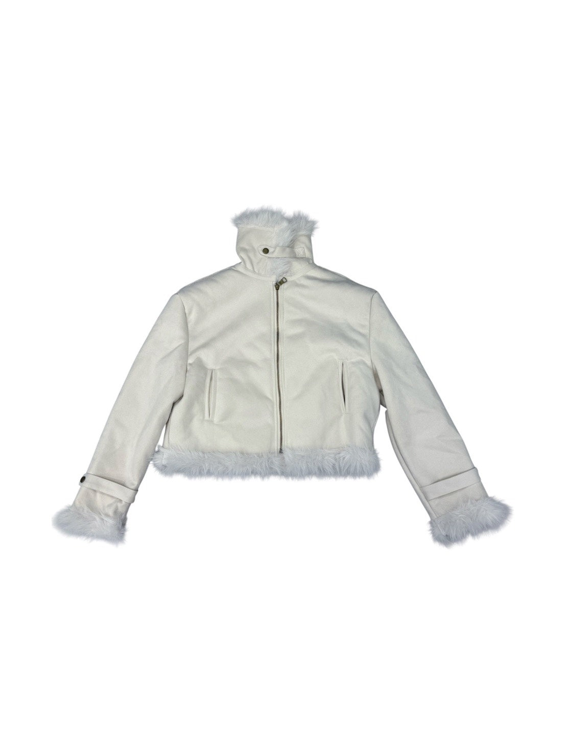 受注制【nmtc +】mouton fur tight jacket / 【エヌエムティーシープラス】ムートンファータイトジャケット (2color)