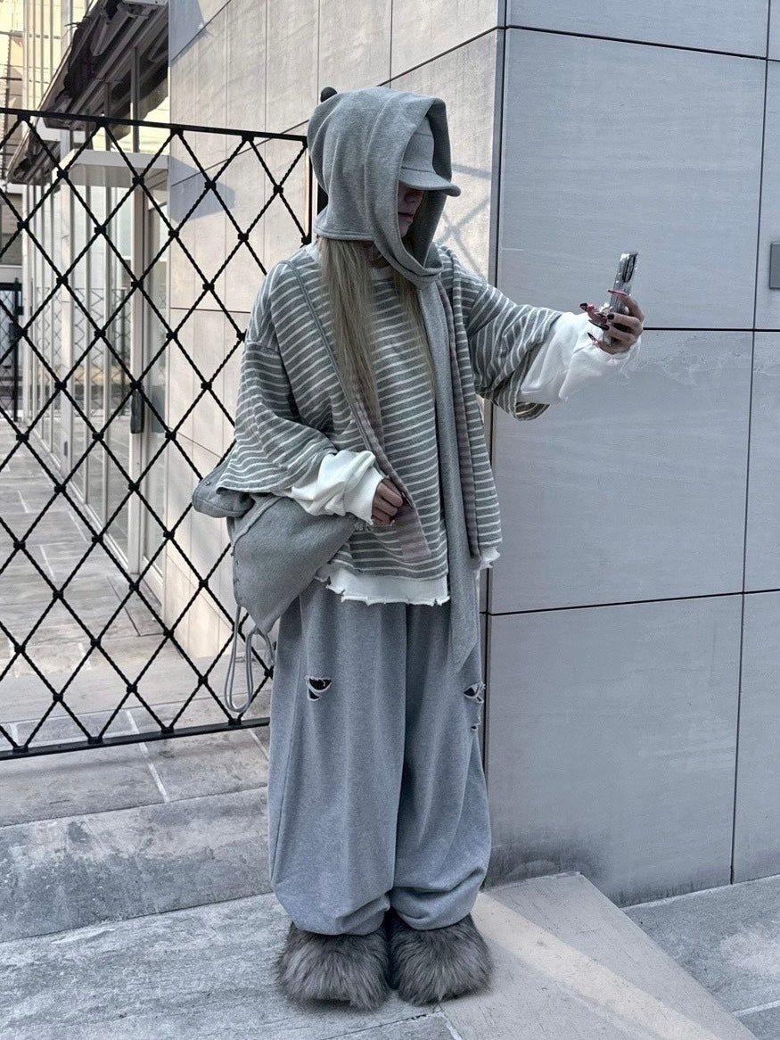 【nmtc+】sweat hood balaclava (2color)