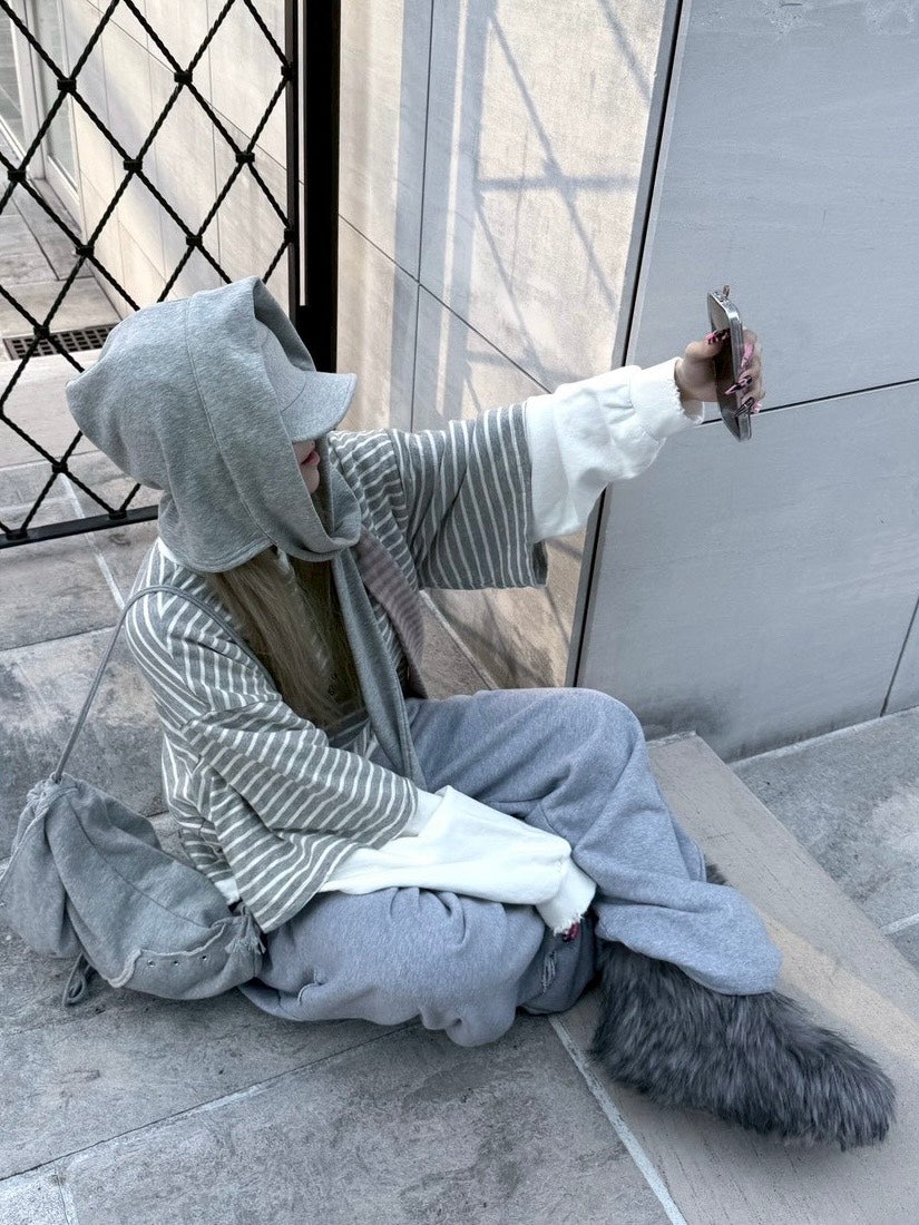 【nmtc+】sweat hood balaclava (2color)