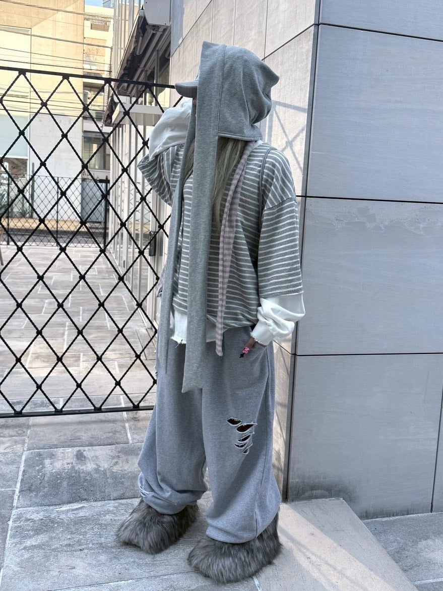 【nmtc+】sweat hood balaclava (2color)