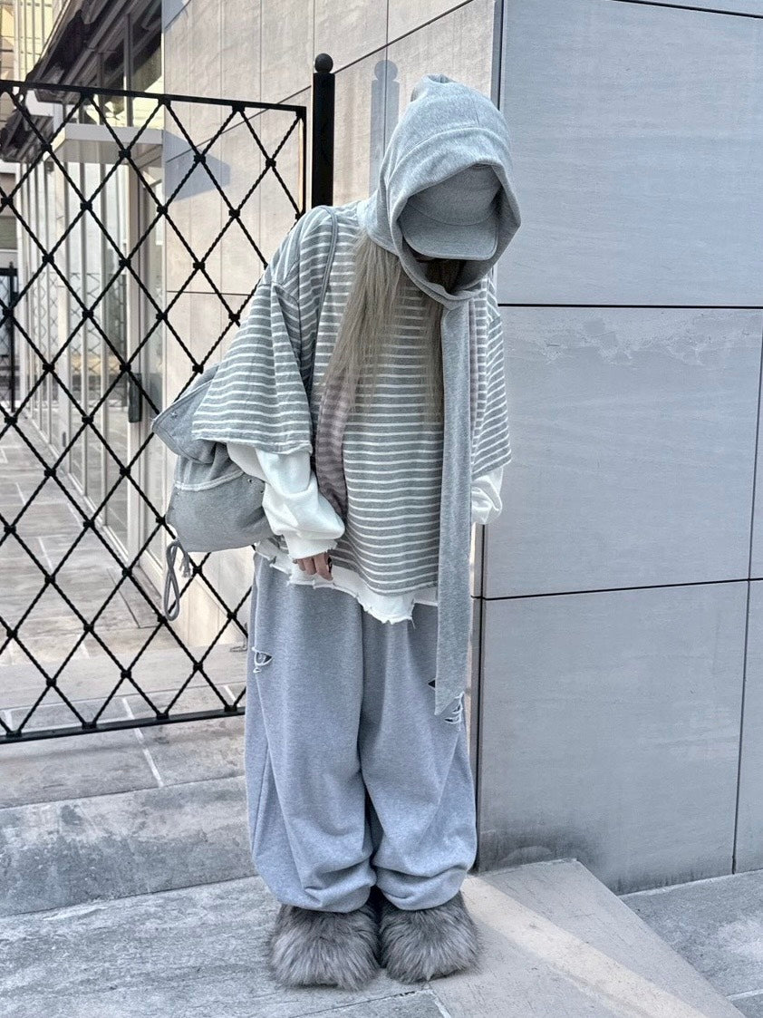 【nmtc+】sweat hood balaclava (2color)