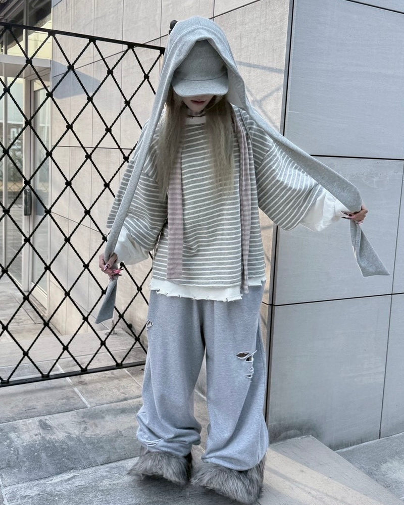 【nmtc+】sweat hood balaclava (2color)