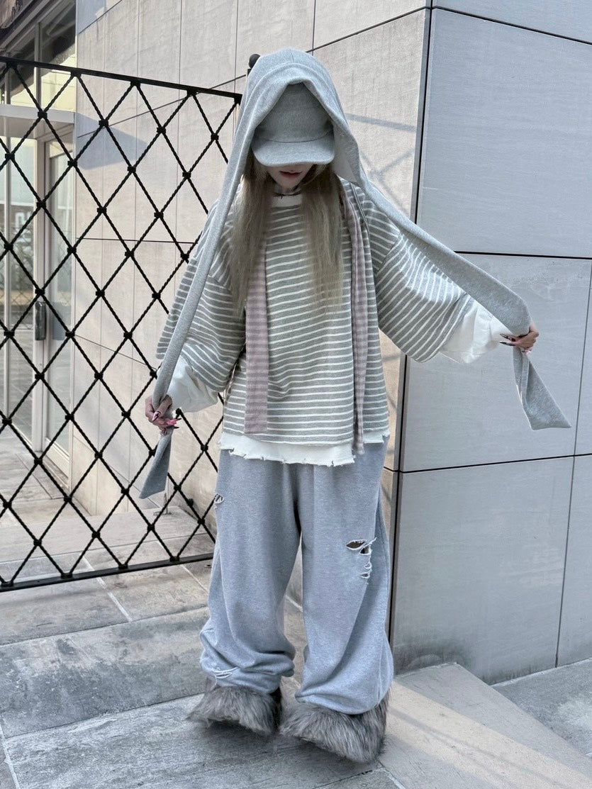 【nmtc+】sweat hood balaclava (2color)