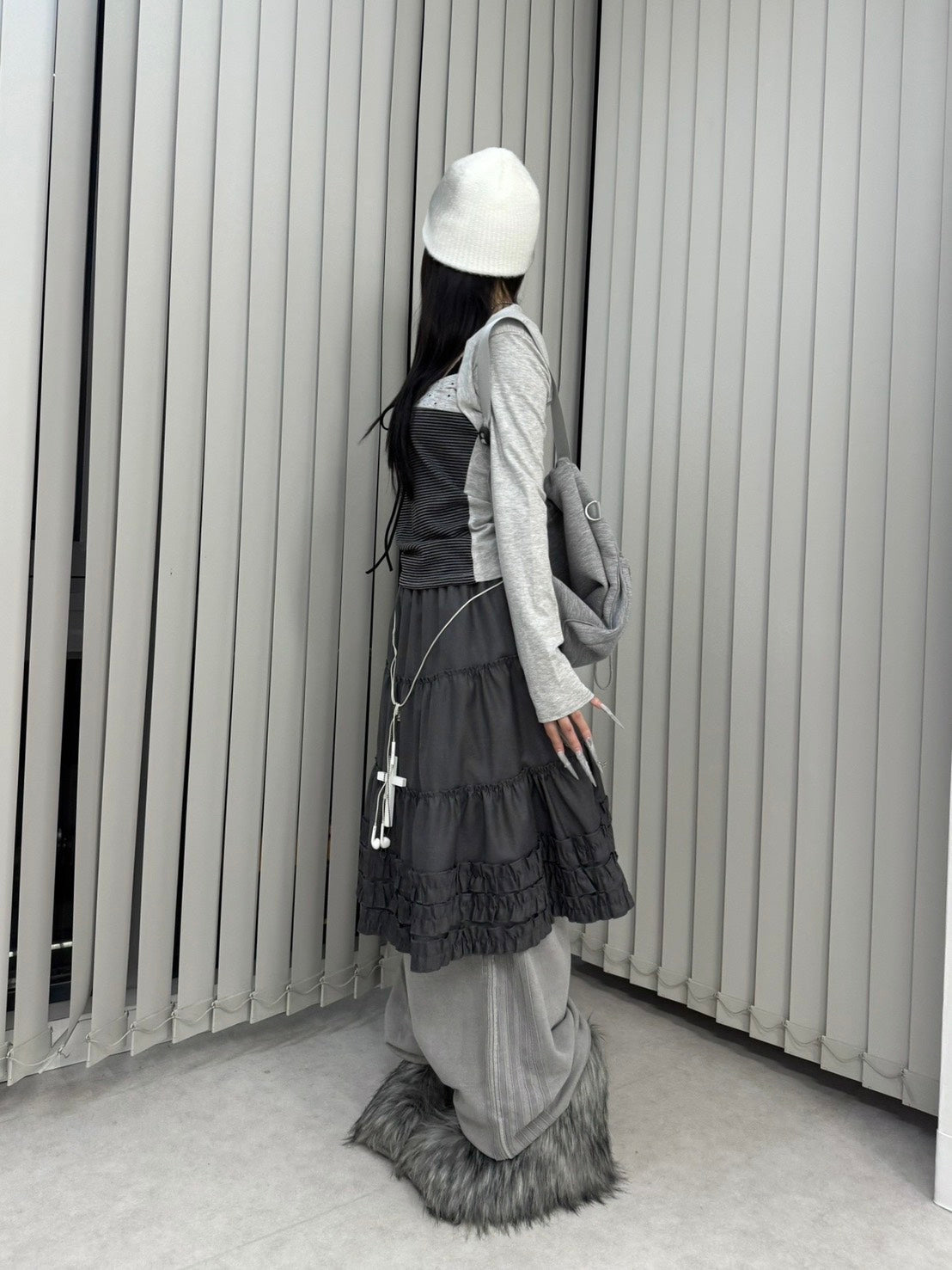 3/12 20:00発売 名古屋店WEB限定 受注制【nmtc +】bolero tight dot tops / 【エヌエムティーシープラス】ボレロタイトドットトップス (2color)