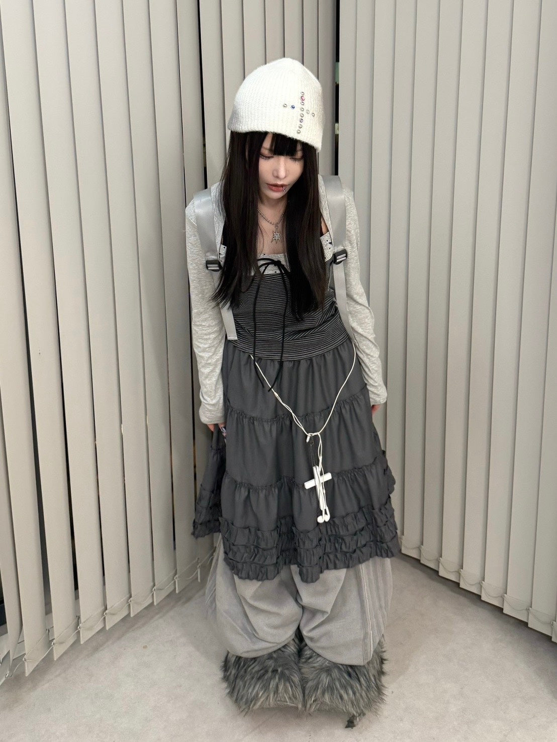 3/12 20:00発売 名古屋店WEB限定 受注制【nmtc +】bolero tight dot tops / 【エヌエムティーシープラス】ボレロタイトドットトップス (2color)