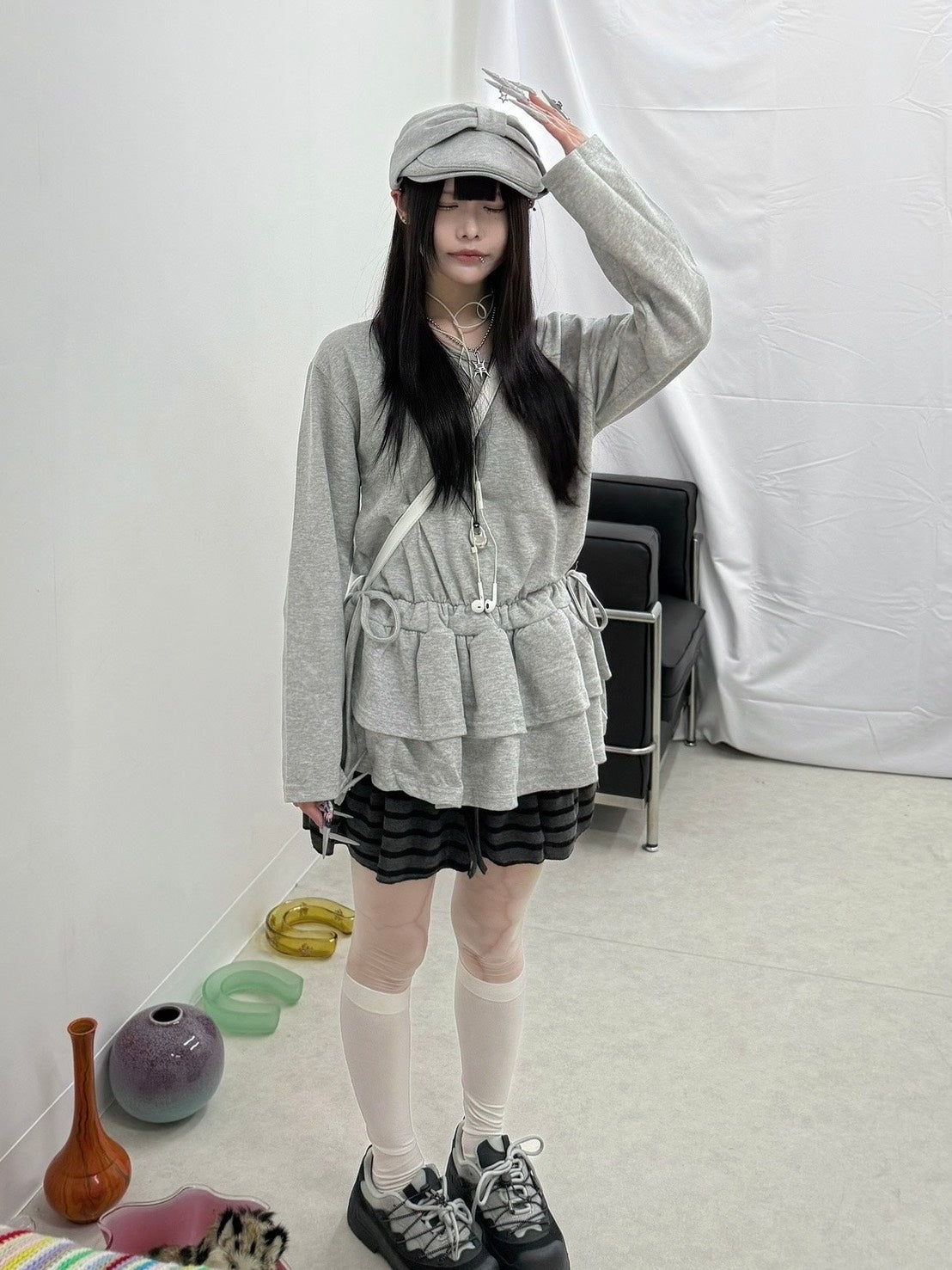 3/12 20:00発売 名古屋店WEB限定 受注制【nmtc +】cancan mini one-piece / 【エヌエムティーシープラス】カンカンミニスカート (3color)