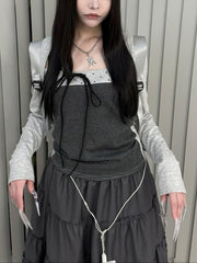 3/12 20:00発売 名古屋店WEB限定 受注制【nmtc +】bolero tight dot tops / 【エヌエムティーシープラス】ボレロタイトドットトップス (2color)