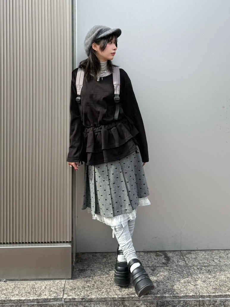 3/12 20:00発売 名古屋店WEB限定 受注制【nmtc +】cancan mini one-piece / 【エヌエムティーシープラス】カンカンミニスカート (3color)