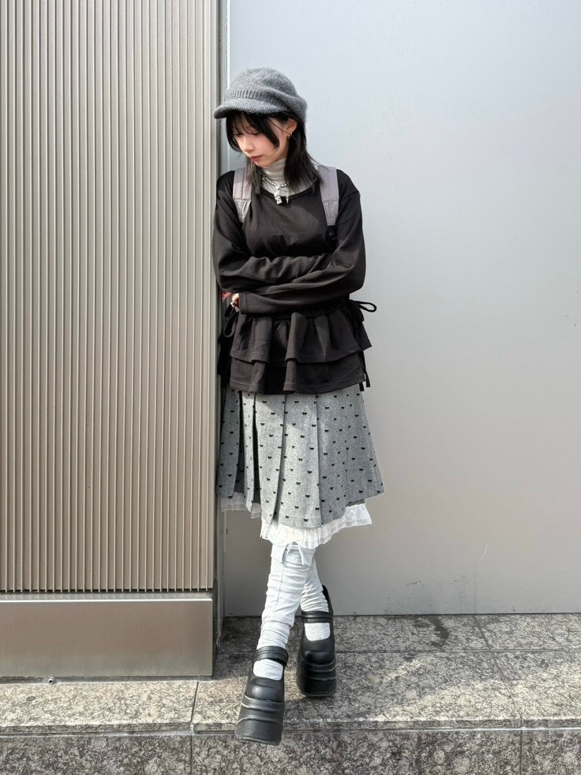 3/12 20:00発売 名古屋店WEB限定 受注制【nmtc +】cancan mini one-piece / 【エヌエムティーシープラス】カンカンミニスカート (3color)